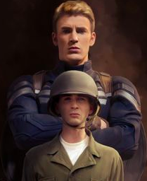 captain america before and after