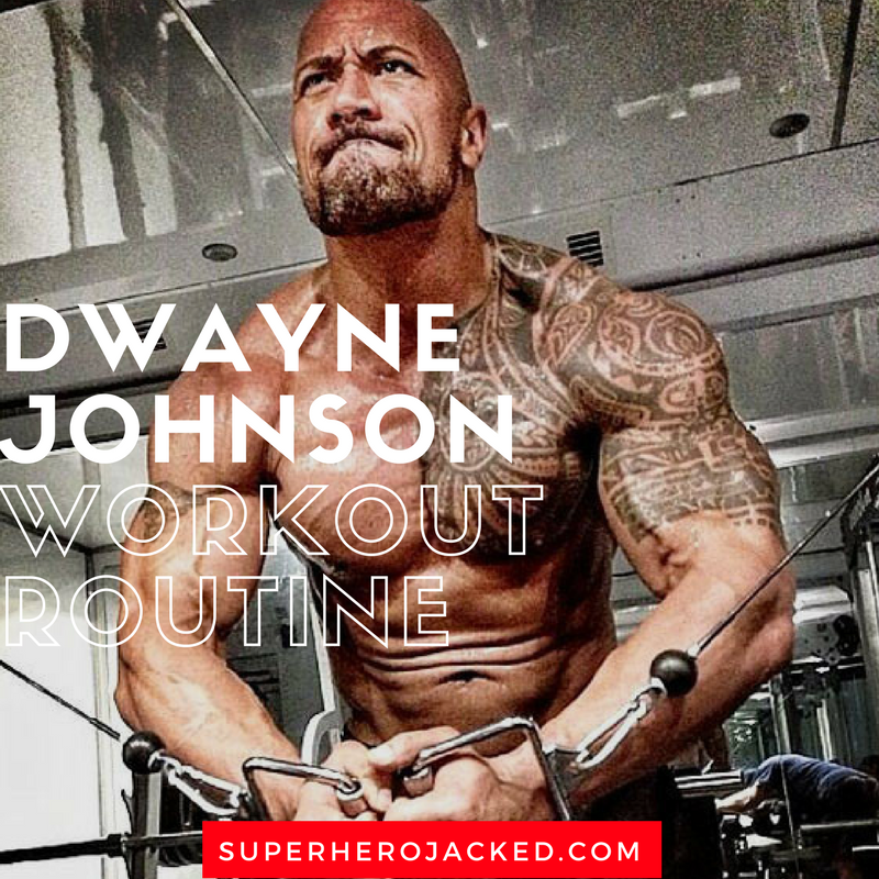 Dwayne Johnson Workout