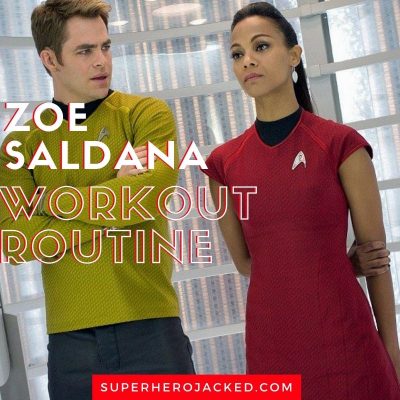 Zoe Saldana Workout