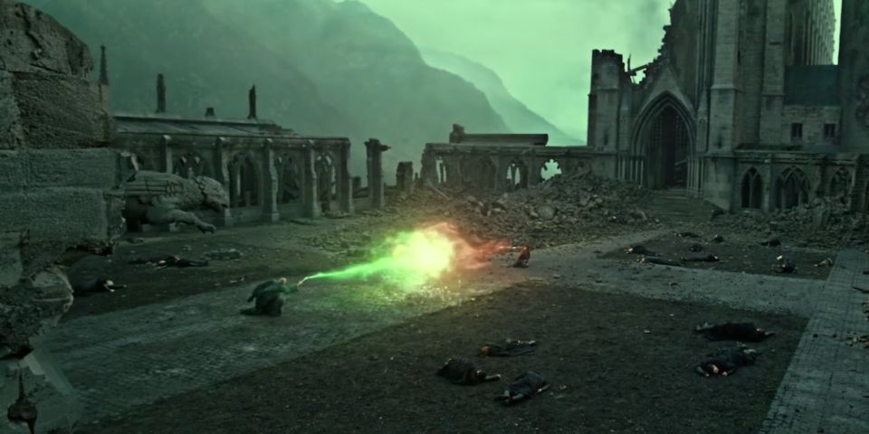 Harry Potter Deathly Hallows Battle