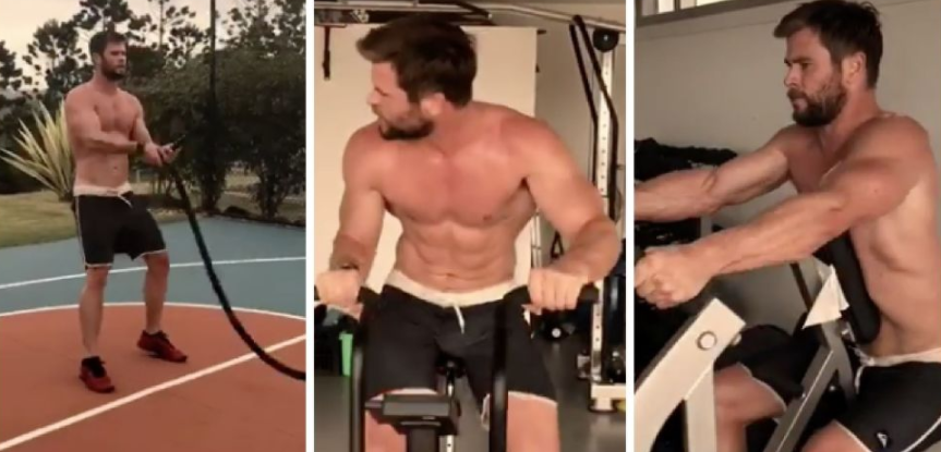 Chris Hemsworth Superhero Workout