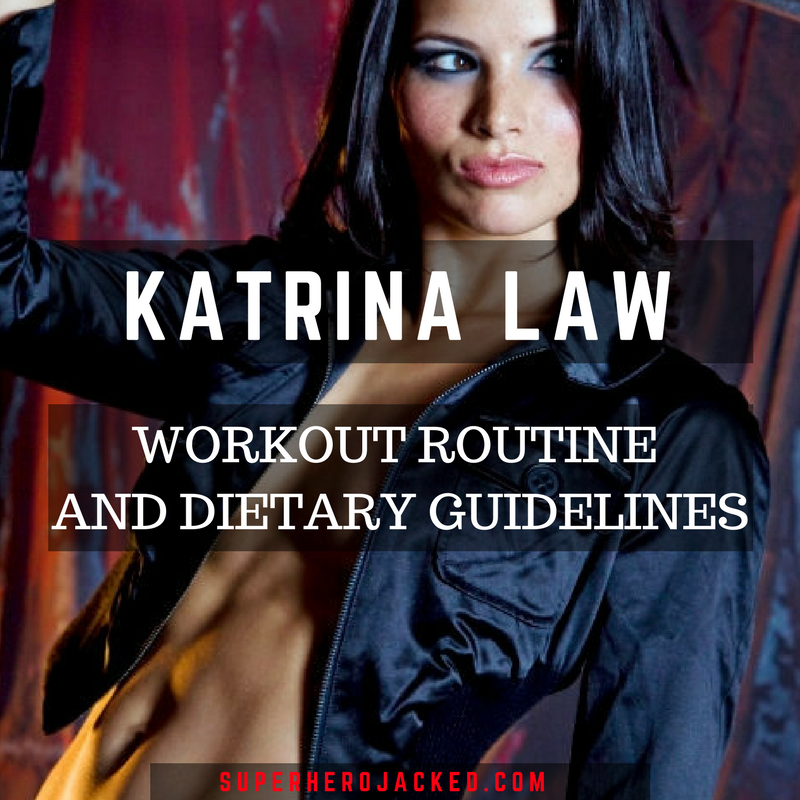 katrina law workout routine and diet