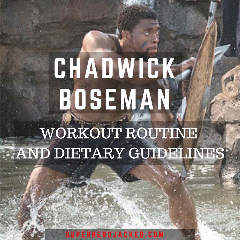 Chadwick Boseman Workout