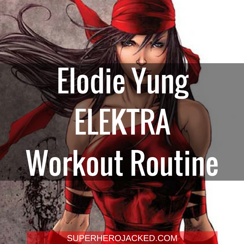 Elodie Yung Elektra Workout