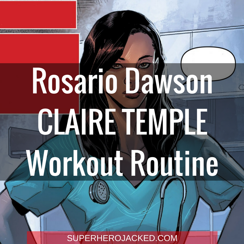 Rosario Dawson Claire Temple Workout Routine