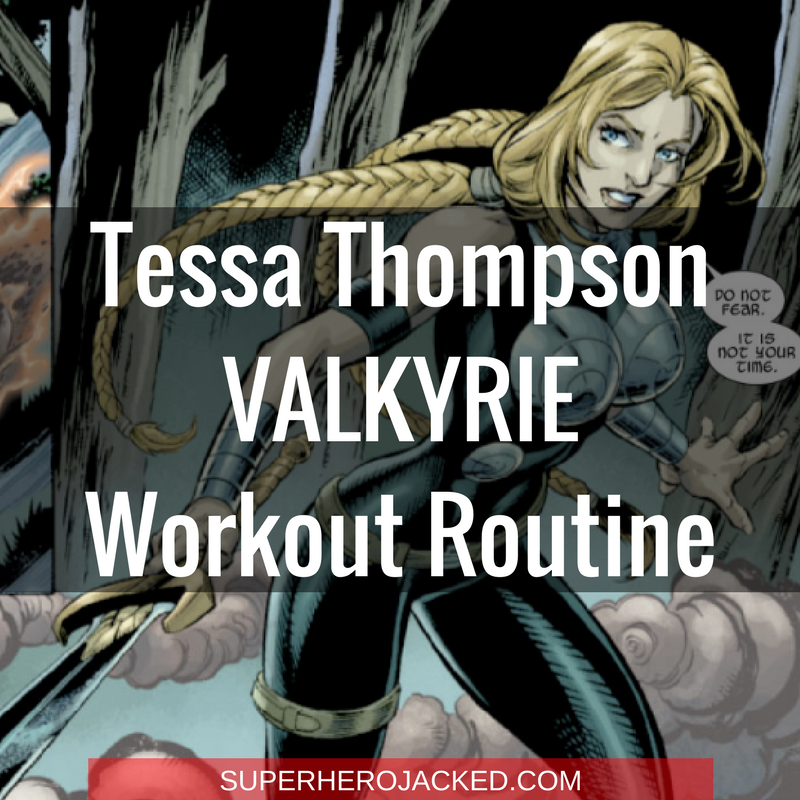 Tessa Thompson Valkyrie Workout Routine