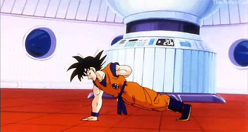 Dragon Ball Z Goku Workout