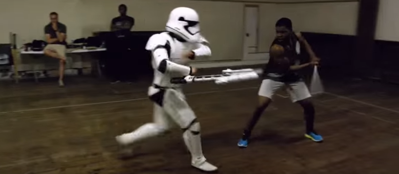 Boyega Star Wars Workout Sword Fighting