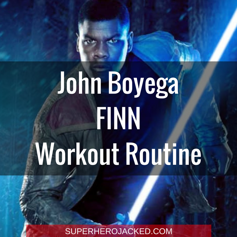 John Boyega Finn Workout Routine