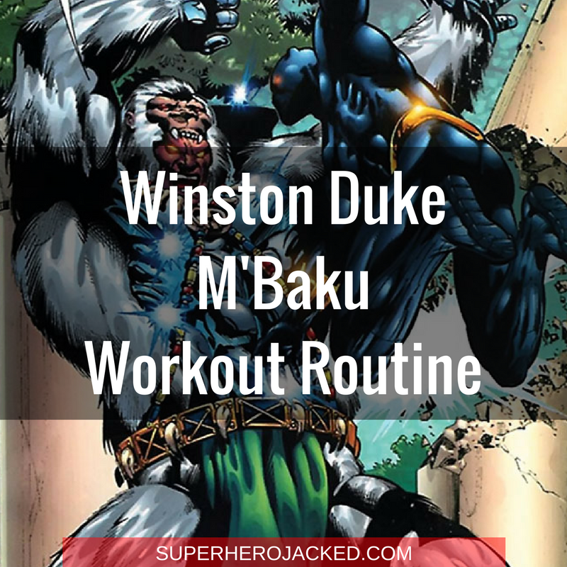 Winston Duke M'Baku Workout Routine