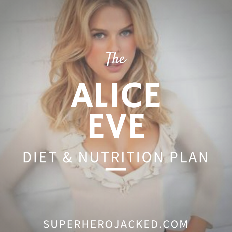 Alice Eve Diet and Nutrition Plan