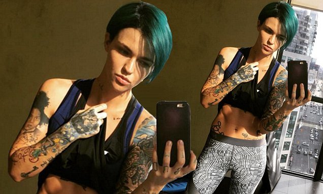Ruby Rose Workout 1