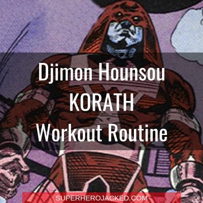 Djimon Hounsou Korath Workout Routine