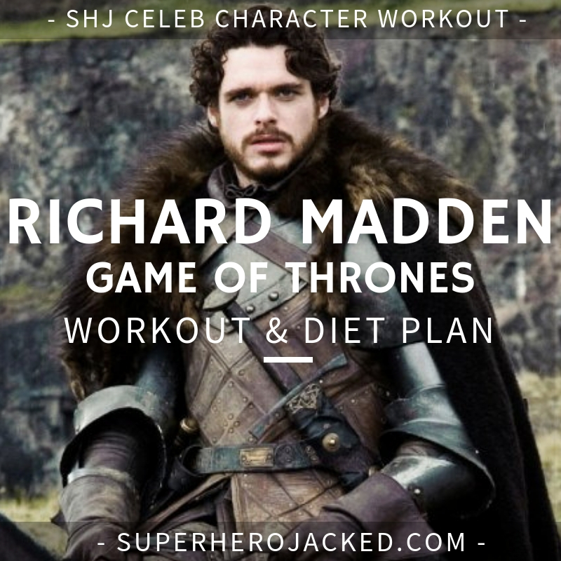 Richard Madden Game of Thrones Workout and Diet
