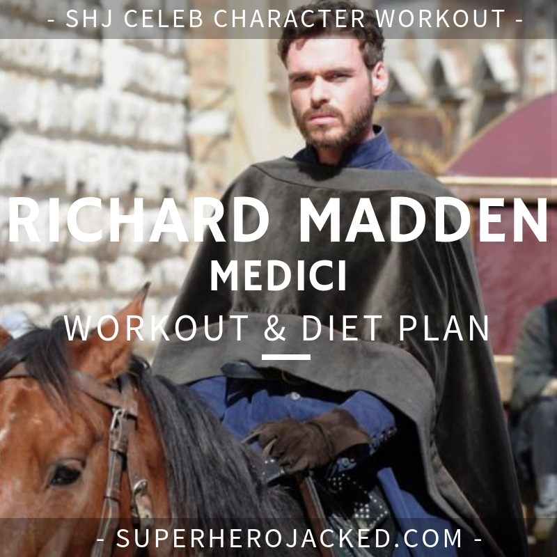 Richard Madden Medici Workout and Diet