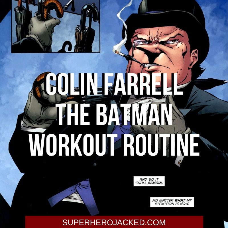 Colin Farrell The Batman Workout 2