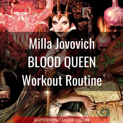 Milla Jovovich Blood Queen Workout