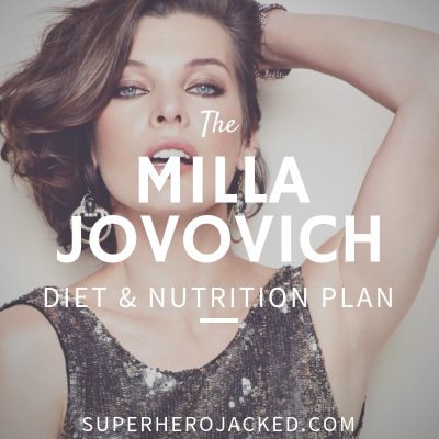 Milla Jovovich Diet and Nutrition