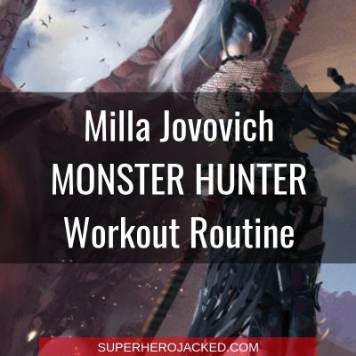 Milla Jovovich Monster Hunter Workout