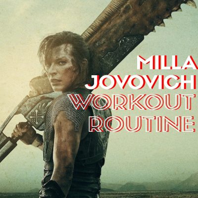 Milla Jovovich Workout