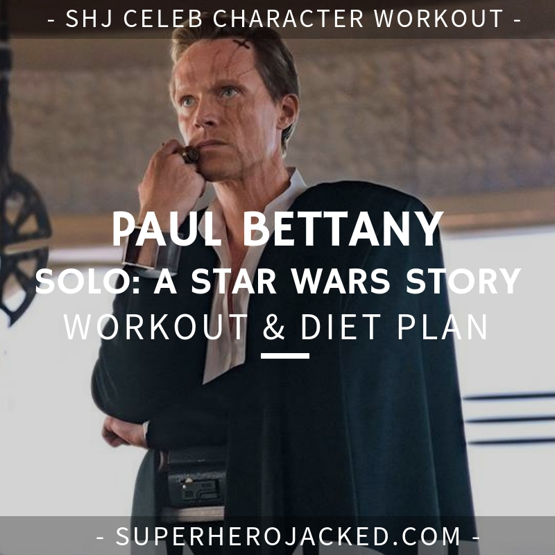 Paul Bettany Solo Workout and Diet