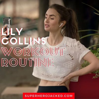 Lily Collins Workout