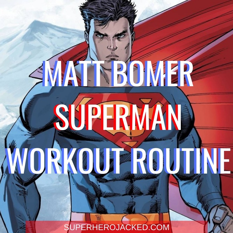 Matt Bomer Superman Workout
