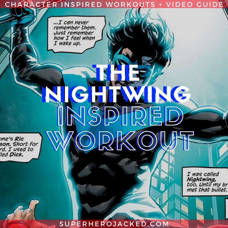 Nightwing Inspired Calisthenics Circuit Workout