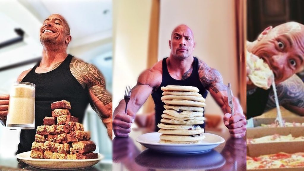 Dwayne Johnson Diet Cheat Meals