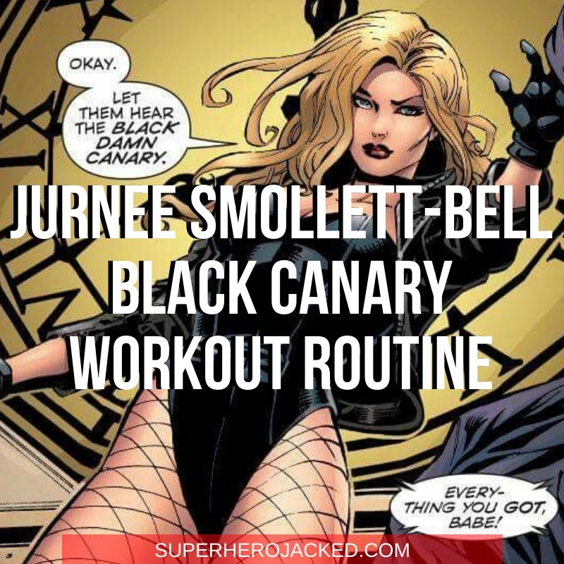 Jurnee Smollett-Bell Black Canary Workout