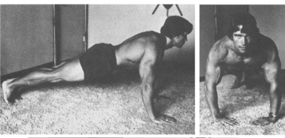 Arnold Schwarzenegger Home Workout 2