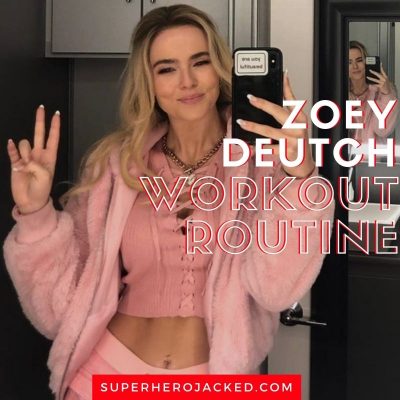 Zoey Deutch Workout