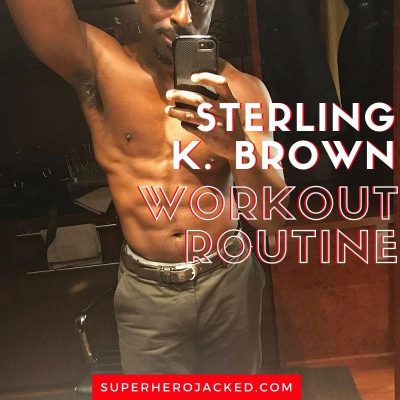 Sterling K. Brown Workout