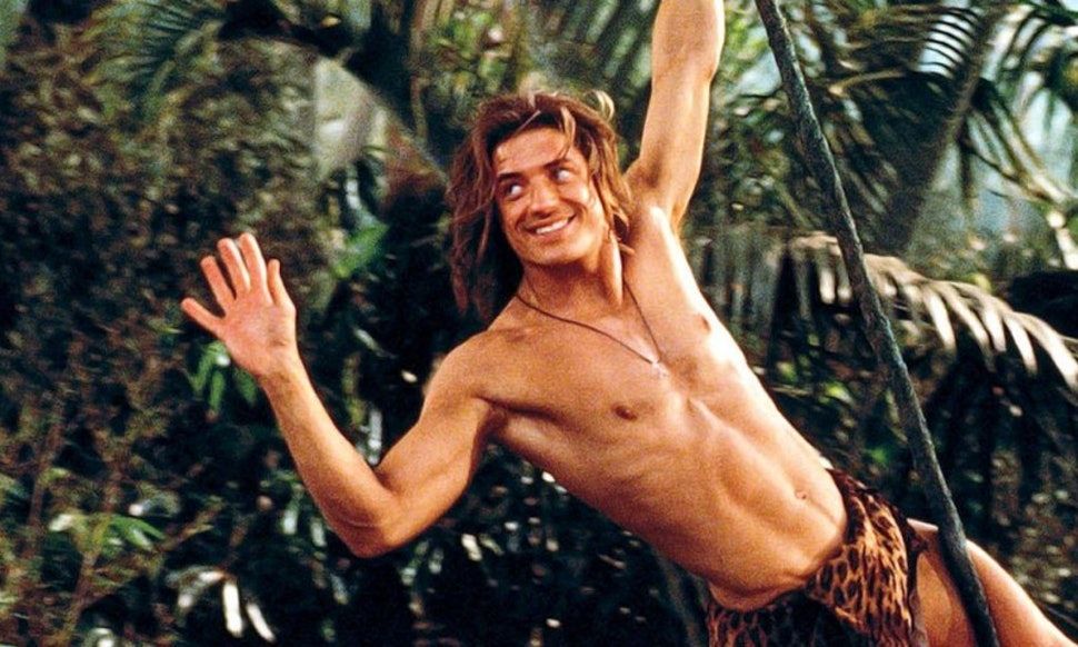 george of the jungle brendan fraser workout