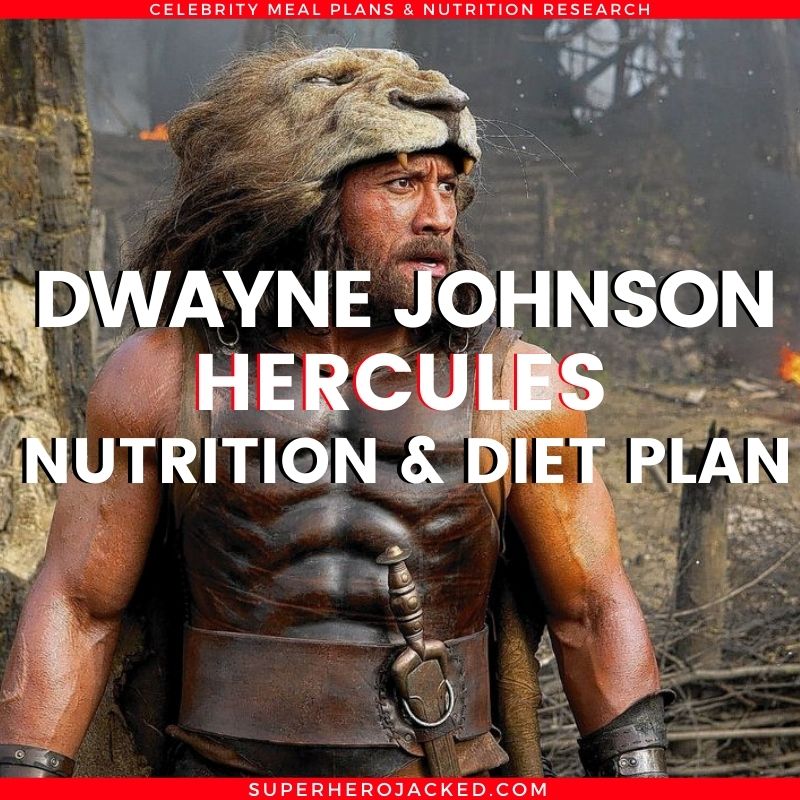 Dwayne Johnson Hercules Diet Plan
