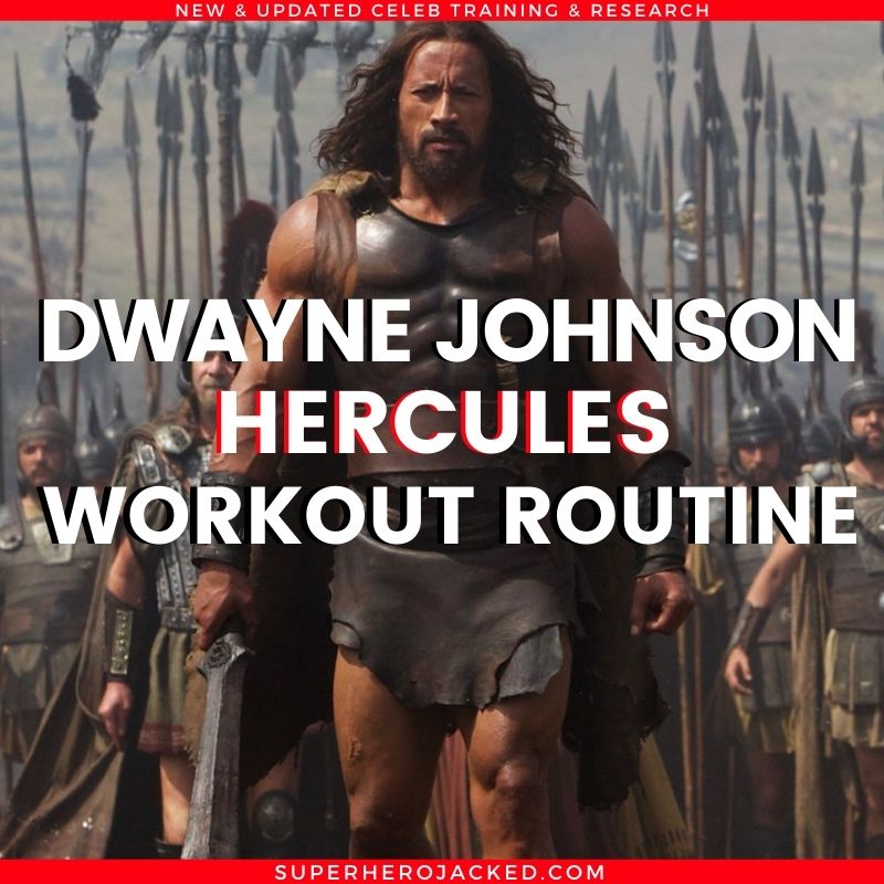 Dwayne Johnson Hercules Workout