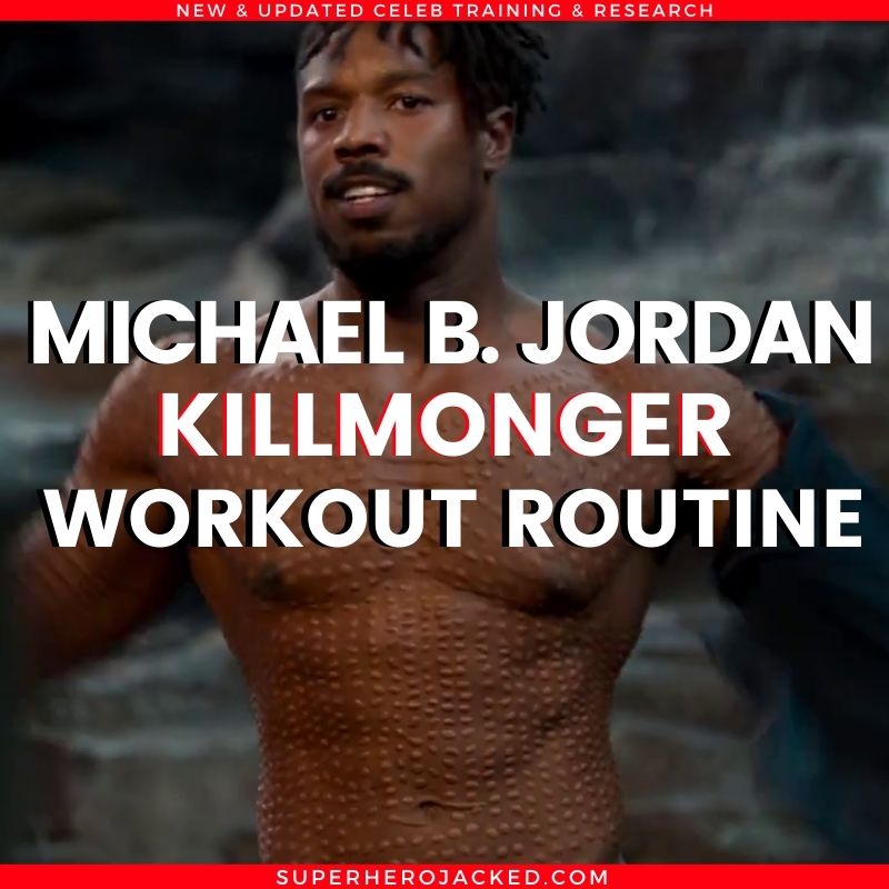 Anbefalede Indsprøjtning vandtæt Michael B. Jordan Black Panther Workout: Training To Become Killmonger!