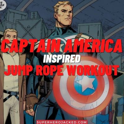 Captain America Inspired Jump Rope Workout