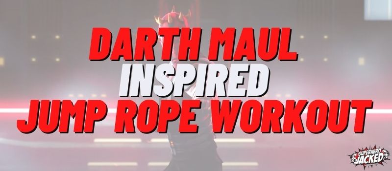 Superman Inspired Jump Rope Workout Routine, Superhero Jacked