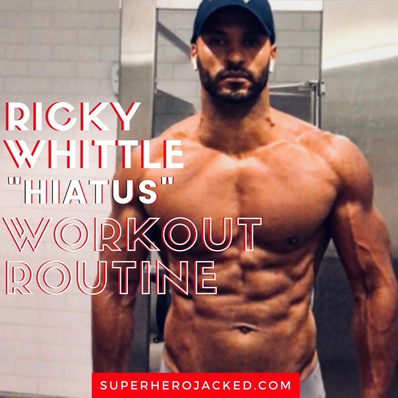 Ricky Whittle Hiatus Workout