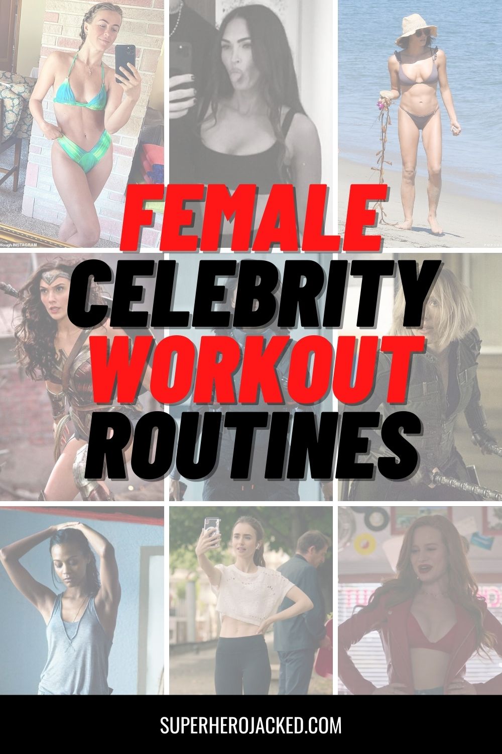 Female Celebrity Workout Routines