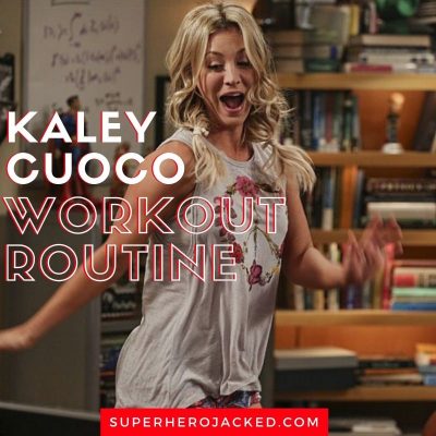 Kaley Cuoco Workout