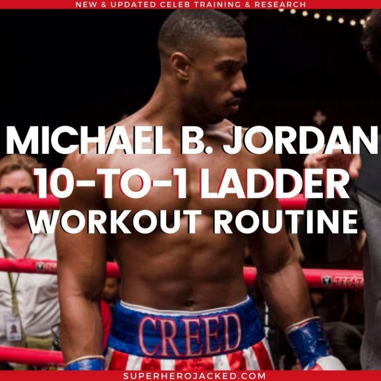 6 Day Workout Like Michael B Jordan for Fat Body