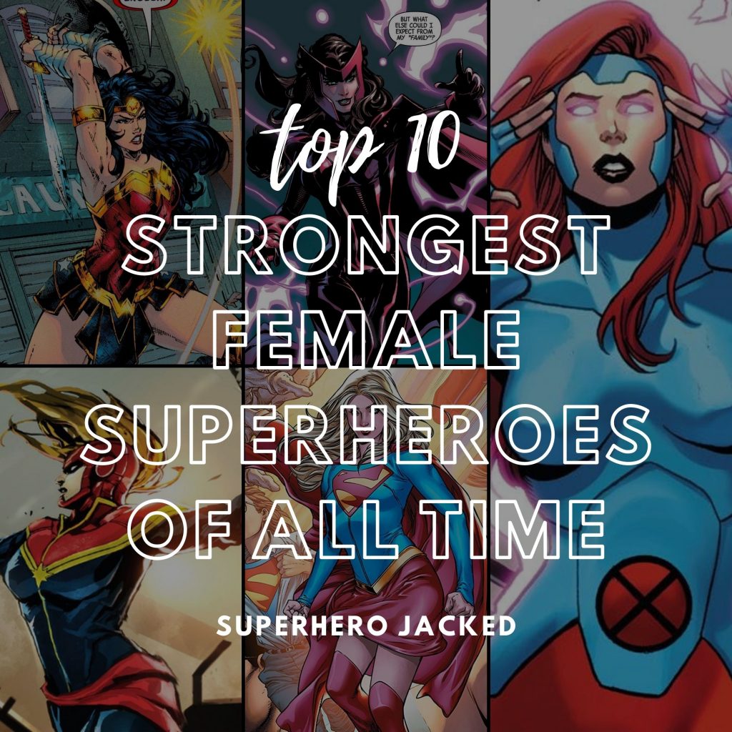 Strongest Female Superheroes of All Time