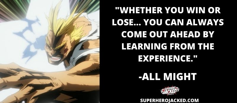 All Might Quote 5