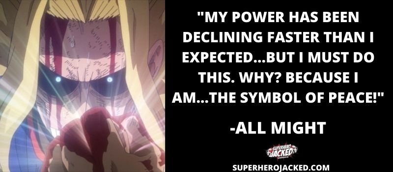 All Might Quote 6