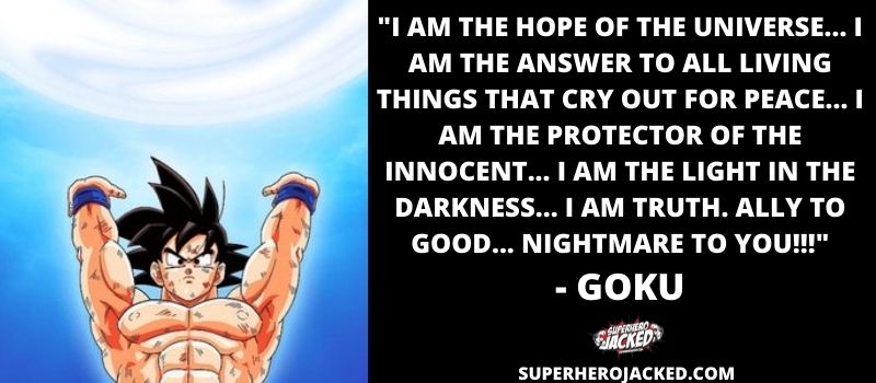 Goku Quote