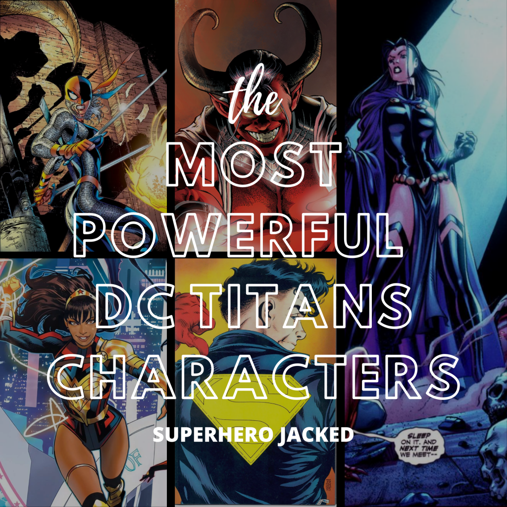 Most Powerful DC Titans Characters
