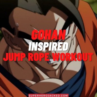 Gohan Inspired Jump Rope Workout
