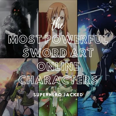 Most Popular Sword Art Online Characters Of All Time  Superhero Jacked